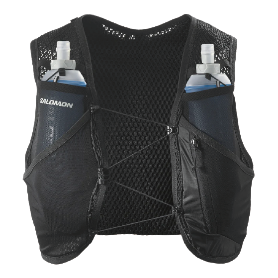 SALOMON  [salomon] ACTIVE SKIN 4 SET  Black Metal 26-27 日本正規品