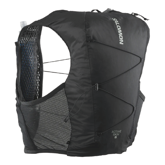 SALOMON  [salomon] ACTIVE SKIN 8 SET  Black Metal 26-27 日本正規品