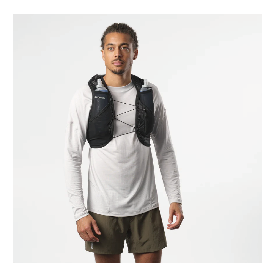 SALOMON  [salomon] ACTIVE SKIN 8 SET  Black Metal 26-27 日本正規品