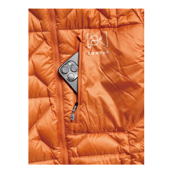 BURTON ウェア バートン  Men's [ak] Baker Down Jacket Goldfish Orange 2206510E7B 26-27 スノーボードウェア 日本正規品