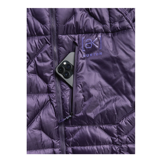 BURTON ウェア バートン  Men's [ak] Baker Down Jacket Nightshade Purple 2206510E7Z 26-27 スノーボードウェア 日本正規品