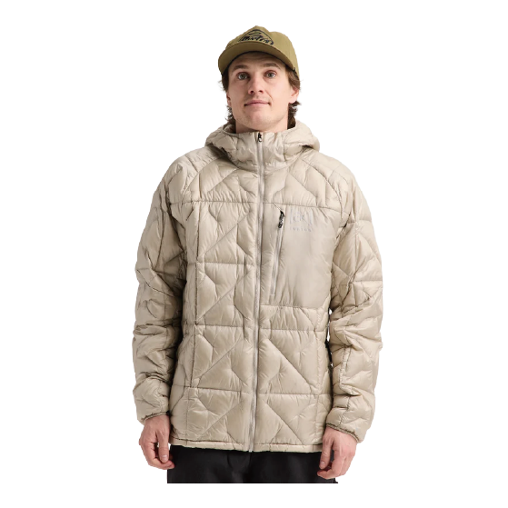 BURTON ウェア バートン  Men's [ak] Baker Hooded Down Jacket Chinchilla Gray 2346710E7M 26-27 スノーボードウェア 日本正規品