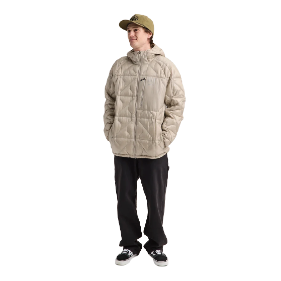 BURTON ウェア バートン  Men's [ak] Baker Hooded Down Jacket Chinchilla Gray 2346710E7M 26-27 スノーボードウェア 日本正規品