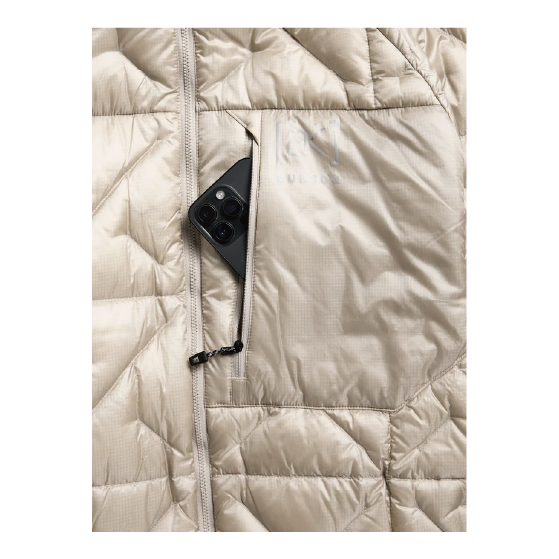 BURTON ウェア バートン  Men's [ak] Baker Hooded Down Jacket Chinchilla Gray 2346710E7M 26-27 スノーボードウェア 日本正規品