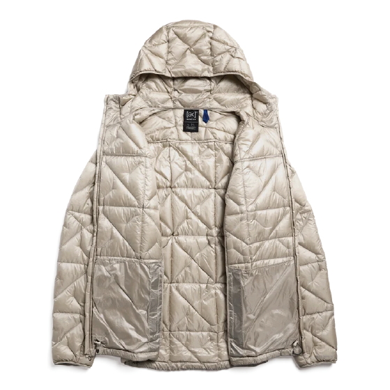 BURTON ウェア バートン  Men's [ak] Baker Hooded Down Jacket Chinchilla Gray 2346710E7M 26-27 スノーボードウェア 日本正規品