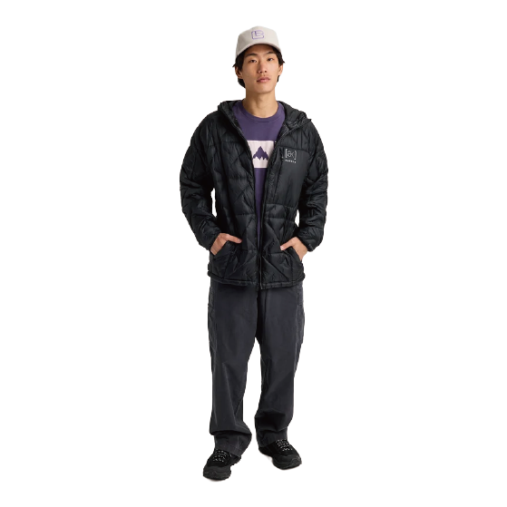 BURTON ウェア バートン  Men's [ak] Baker Hooded Down Jacket True Black 2346710A04 26-27 スノーボードウェア 日本正規品
