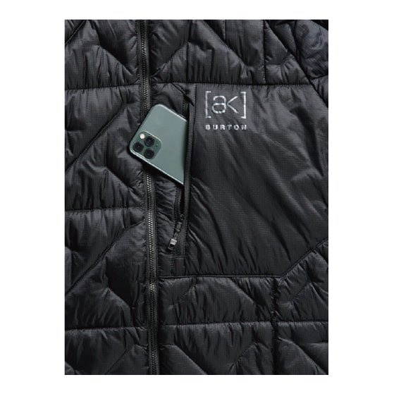 BURTON ウェア バートン  Men's [ak] Baker Hooded Down Jacket True Black 2346710A04 26-27 スノーボードウェア 日本正規品