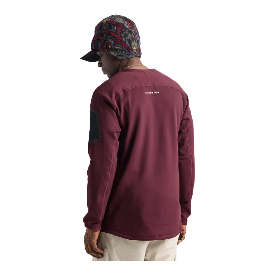 BURTON ウェア バートン  Men's [ak] Baker Stretch Fleece Crew Rum Raisin 2422510FAK 26-27 スノーボードウェア 日本正規品