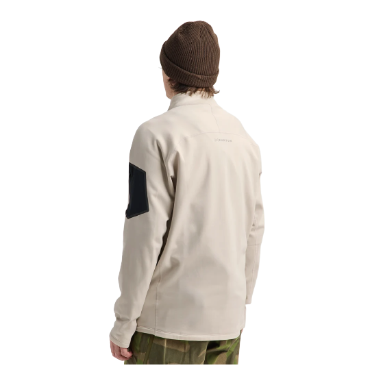 BURTON ウェア バートン  Men's [ak] Baker Stretch Fleece Full-Zip Chinchilla Gray 2422710E7M 26-27 スノーボードウェア 日本正規品
