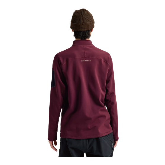BURTON ウェア バートン  Men's [ak] Baker Stretch Fleece Full-Zip Rum Raisin 2422710FAK 26-27 スノーボードウェア 日本正規品