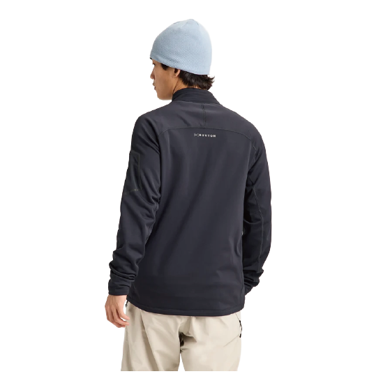 BURTON ウェア バートン  Men's [ak] Baker Stretch Fleece Full-Zip True Black 2422710A04 26-27 スノーボードウェア 日本正規品