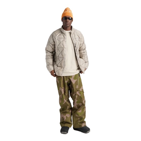 BURTON ウェア バートン  Men's [ak] Baker Ultralight Down Jacket Chinchilla Gray 2206612E7M 26-27 スノーボードウェア 日本正規品
