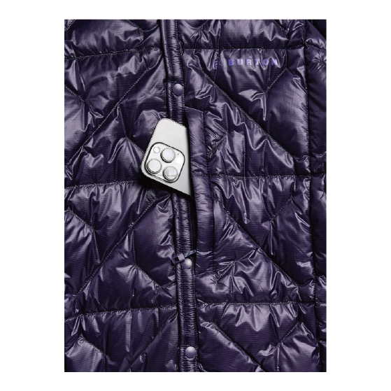 BURTON ウェア バートン  Men's [ak] Baker Ultralight Down Jacket Nightshade Purple 2206612E7Z 26-27 スノーボードウェア 日本正規品