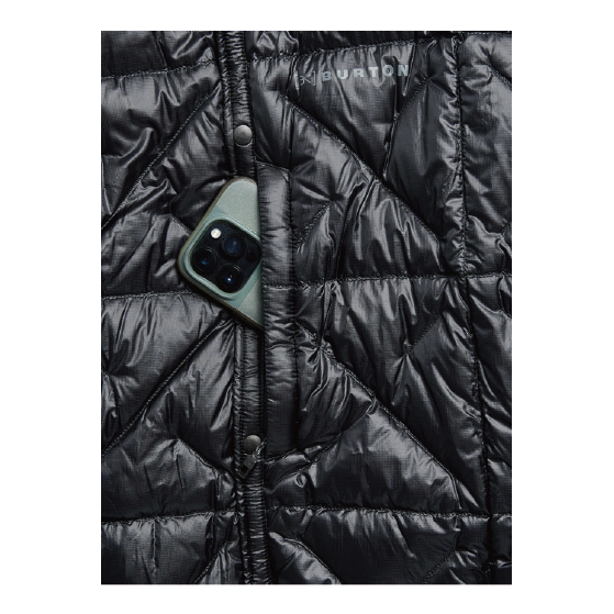 BURTON ウェア バートン  Men's [ak] Baker Ultralight Down Jacket True Black 2206612A04 26-27 スノーボードウェア 日本正規品