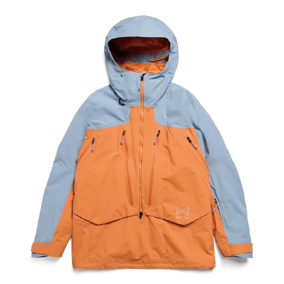 BURTON ウェア バートン  Men's [ak] Cyclic GORE-TEX 2L Anorak Airstream Blue/Goldfish Orange 3076110E6Y 26-27 スノーボードウェア 日本正規品
