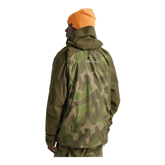 BURTON ウェア バートン  Men's [ak] Cyclic GORE-TEX 2L Anorak Dried Moss/Keel Camo 3076110E7C 26-27 スノーボードウェア 日本正規品
