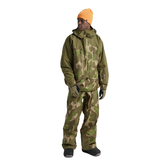 BURTON ウェア バートン  Men's [ak] Cyclic GORE-TEX 2L Anorak Dried Moss/Keel Camo 3076110E7C 26-27 スノーボードウェア 日本正規品