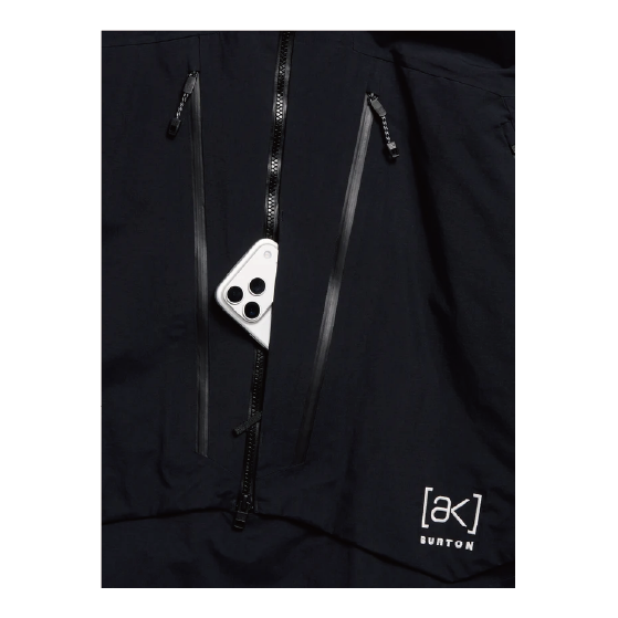 BURTON ウェア バートン  Men's [ak] Cyclic GORE-TEX 2L Anorak True Black 3076110A04 26-27 スノーボードウェア 日本正規品