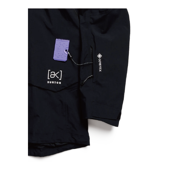 BURTON ウェア バートン  Men's [ak] Cyclic GORE-TEX 2L Anorak True Black 3076110A04 26-27 スノーボードウェア 日本正規品