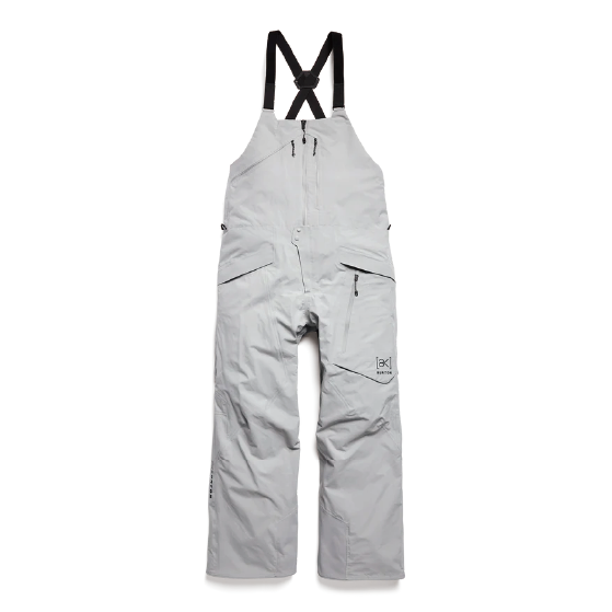 BURTON ウェア バートン  Men's [ak] Cyclic GORE-TEX 2L Bib Pants Apparition Gray 3076510E0I 26-27 スノーボードウェア 日本正規品