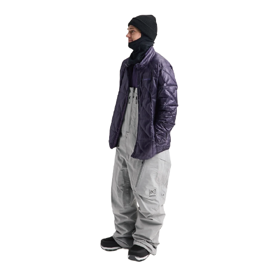BURTON ウェア バートン  Men's [ak] Cyclic GORE-TEX 2L Bib Pants Apparition Gray 3076510E0I 26-27 スノーボードウェア 日本正規品