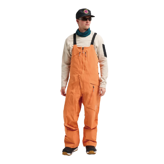 BURTON ウェア バートン  Men's [ak] Cyclic GORE-TEX 2L Bib Pants Goldfish Orange 3076510E7B 26-27 スノーボードウェア 日本正規品