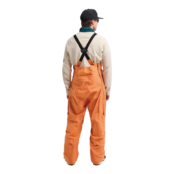 BURTON ウェア バートン  Men's [ak] Cyclic GORE-TEX 2L Bib Pants Goldfish Orange 3076510E7B 26-27 スノーボードウェア 日本正規品