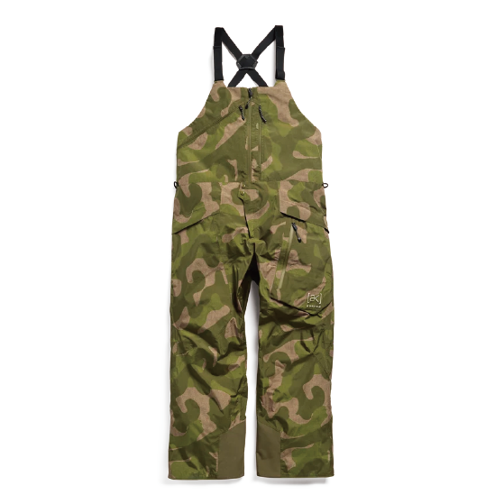 BURTON ウェア バートン  Men's [ak] Cyclic GORE-TEX 2L Bib Pants Keel Camo 3076510E9S 26-27 スノーボードウェア 日本正規品