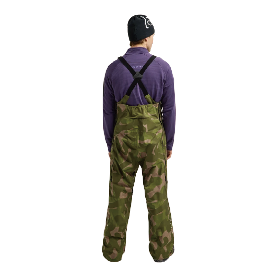 BURTON ウェア バートン  Men's [ak] Cyclic GORE-TEX 2L Bib Pants Keel Camo 3076510E9S 26-27 スノーボードウェア 日本正規品