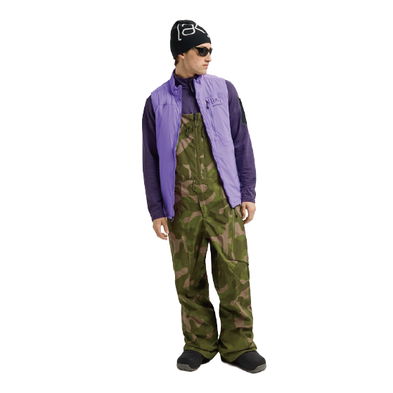 BURTON ウェア バートン  Men's [ak] Cyclic GORE-TEX 2L Bib Pants Keel Camo 3076510E9S 26-27 スノーボードウェア 日本正規品