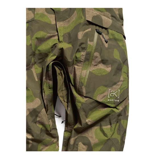 BURTON ウェア バートン  Men's [ak] Cyclic GORE-TEX 2L Bib Pants Keel Camo 3076510E9S 26-27 スノーボードウェア 日本正規品