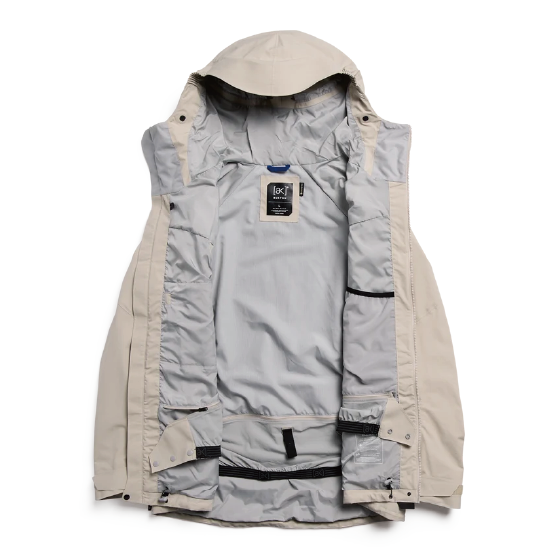 BURTON ウェア バートン  Men's [ak] Cyclic GORE-TEX 2L Jacket Chinchilla Gray 3076310E7M 26-27 スノーボードウェア 日本正規品