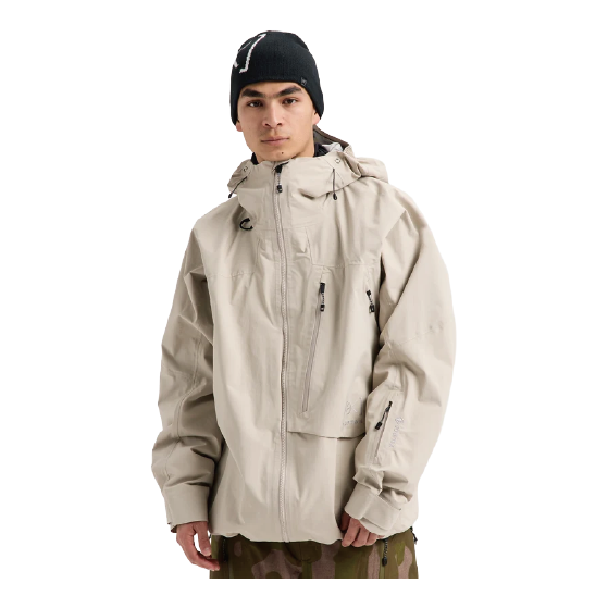 BURTON ウェア バートン  Men's [ak] Cyclic GORE-TEX 2L Jacket Chinchilla Gray 3076310E7M 26-27 スノーボードウェア 日本正規品