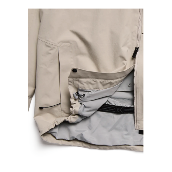 BURTON ウェア バートン  Men's [ak] Cyclic GORE-TEX 2L Jacket Chinchilla Gray 3076310E7M 26-27 スノーボードウェア 日本正規品