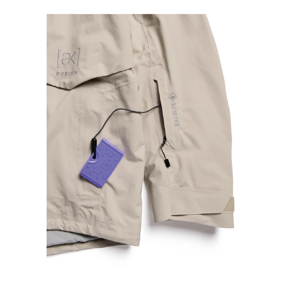 BURTON ウェア バートン  Men's [ak] Cyclic GORE-TEX 2L Jacket Chinchilla Gray 3076310E7M 26-27 スノーボードウェア 日本正規品