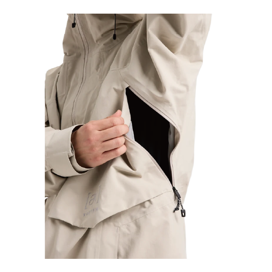 BURTON ウェア バートン  Men's [ak] Cyclic GORE-TEX 2L Jacket Chinchilla Gray 3076310E7M 26-27 スノーボードウェア 日本正規品