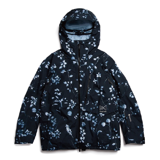 BURTON ウェア バートン  Men's [ak] Cyclic GORE-TEX 2L Jacket Cyanotype Floral 3076310E6D 26-27 スノーボードウェア 日本正規品