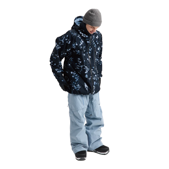 BURTON ウェア バートン  Men's [ak] Cyclic GORE-TEX 2L Jacket Cyanotype Floral 3076310E6D 26-27 スノーボードウェア 日本正規品