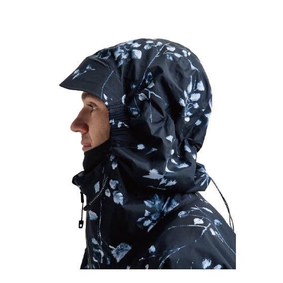 BURTON ウェア バートン  Men's [ak] Cyclic GORE-TEX 2L Jacket Cyanotype Floral 3076310E6D 26-27 スノーボードウェア 日本正規品