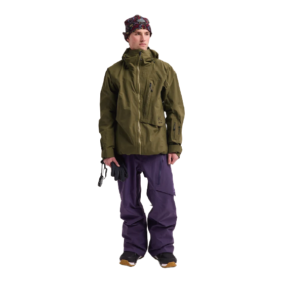 BURTON ウェア バートン  Men's [ak] Cyclic GORE-TEX 2L Jacket Dried Moss 3076310E7N 26-27 スノーボードウェア 日本正規品