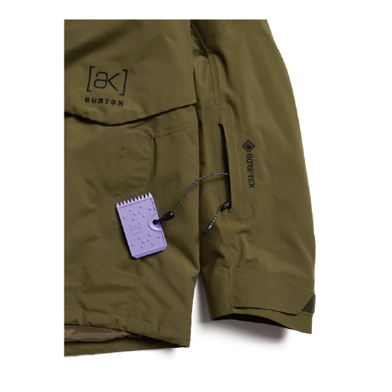 BURTON ウェア バートン  Men's [ak] Cyclic GORE-TEX 2L Jacket Dried Moss 3076310E7N 26-27 スノーボードウェア 日本正規品