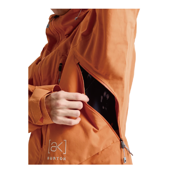 BURTON ウェア バートン  Men's [ak] Cyclic GORE-TEX 2L Jacket Goldfish Orange 3076310E7B 26-27 スノーボードウェア 日本正規品