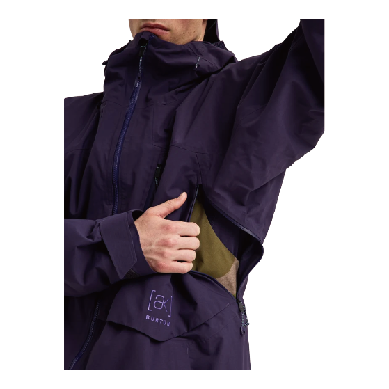 BURTON ウェア バートン  Men's [ak] Cyclic GORE-TEX 2L Jacket Nightshade Purple 3076310E7Z 26-27 スノーボードウェア 日本正規品
