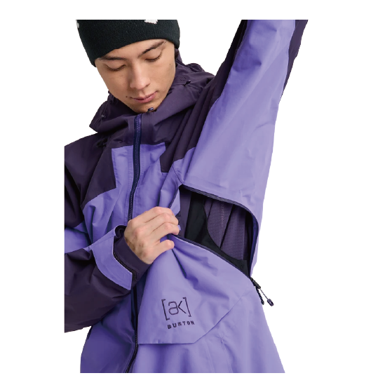 BURTON ウェア バートン  Men's [ak] Cyclic GORE-TEX 2L Jacket Nightshade Purple/Purple Voltage 3076310E7O 26-27 スノーボードウェア 日本正規品