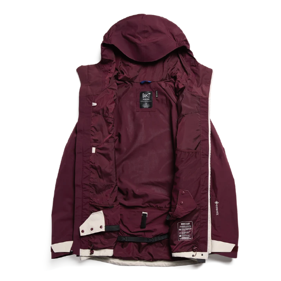 BURTON ウェア バートン  Men's [ak] Cyclic GORE-TEX 2L Jacket Rum Raisin/Chinchilla Gray 3076310EVG 26-27 スノーボードウェア 日本正規品