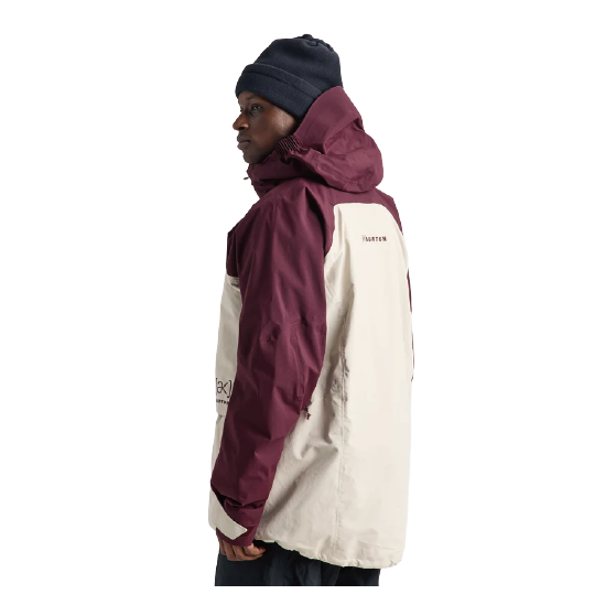 BURTON ウェア バートン  Men's [ak] Cyclic GORE-TEX 2L Jacket Rum Raisin/Chinchilla Gray 3076310EVG 26-27 スノーボードウェア 日本正規品