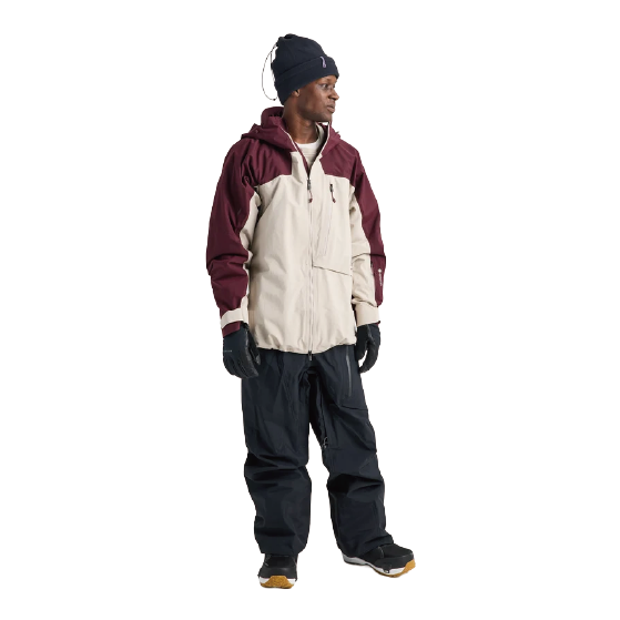 BURTON ウェア バートン  Men's [ak] Cyclic GORE-TEX 2L Jacket Rum Raisin/Chinchilla Gray 3076310EVG 26-27 スノーボードウェア 日本正規品