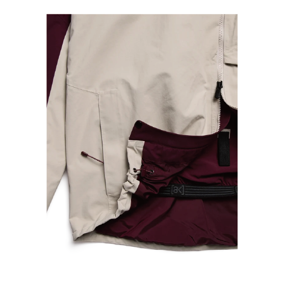 BURTON ウェア バートン  Men's [ak] Cyclic GORE-TEX 2L Jacket Rum Raisin/Chinchilla Gray 3076310EVG 26-27 スノーボードウェア 日本正規品