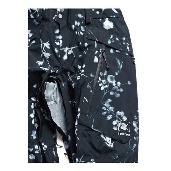 BURTON ウェア バートン  Men's [ak] Cyclic GORE-TEX 2L Pants Cyanotype Floral 3076710E6D 26-27 スノーボードウェア 日本正規品