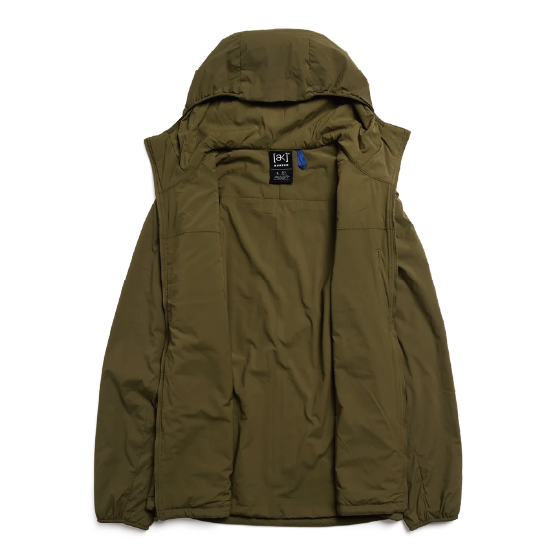 BURTON ウェア バートン  Men's [ak] Helium Hooded Stretch Insulated Jacket Dried Moss 2206913E7N 26-27 スノーボードウェア 日本正規品